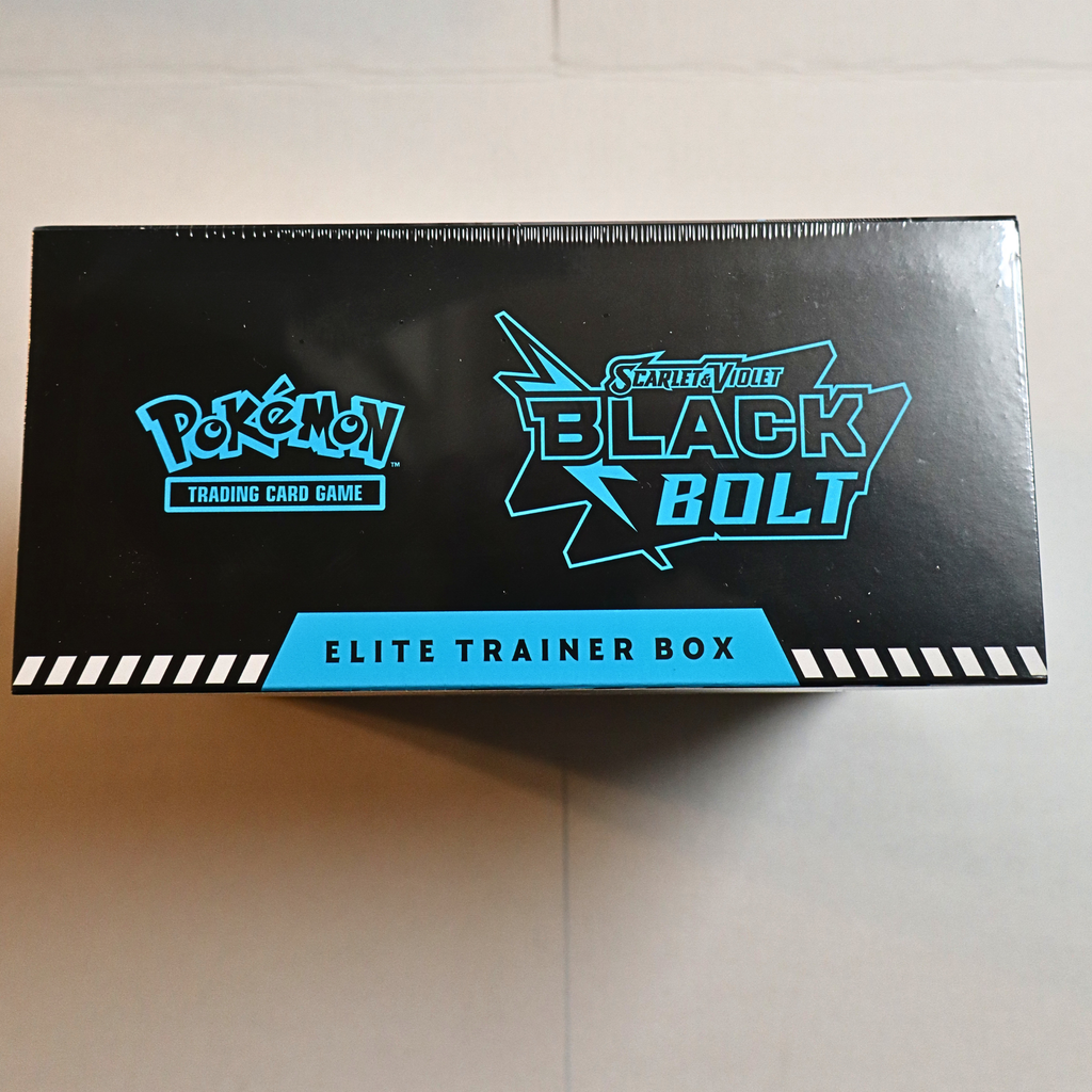 [SEALED] Scarlet & Violet Black Bolt Elite Trainer Box
