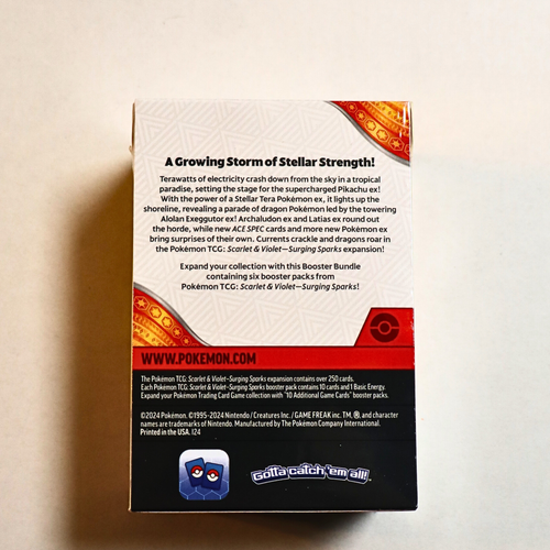 [SEALED] Scarlet & Violet Surging Sparks Booster Bundle (6 Pack)